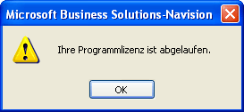Keine Buchführung mehr, wenn die Lizenz abgelaufen ist