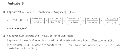 Lösungsvorschlag zu Aufgabe 6