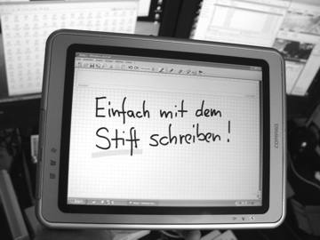 So sieht er aus, der Tablet PC